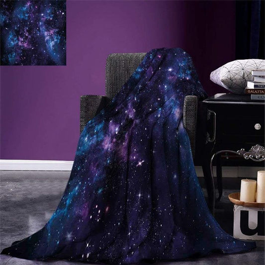 Galaxy CLM140816 Sherpa Fleece Blanket