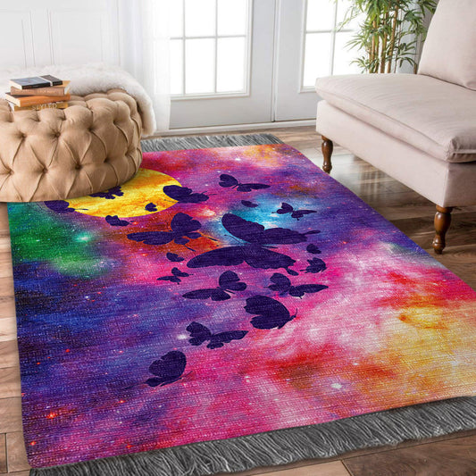 Galaxy Butterfly HT0110055F Decorative Floor-cloth