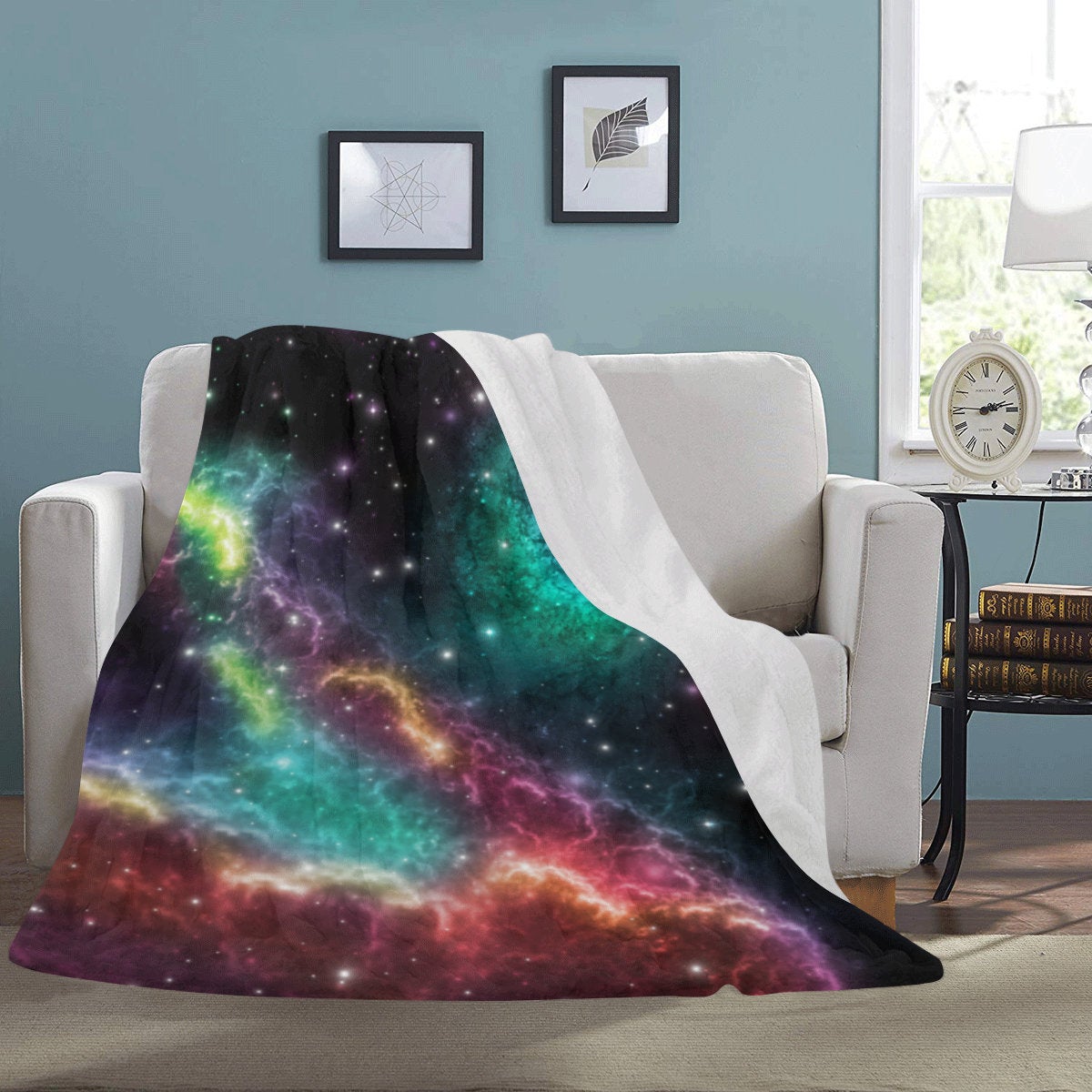 Galaxy CLH121032F Sherpa Fleece Blanket