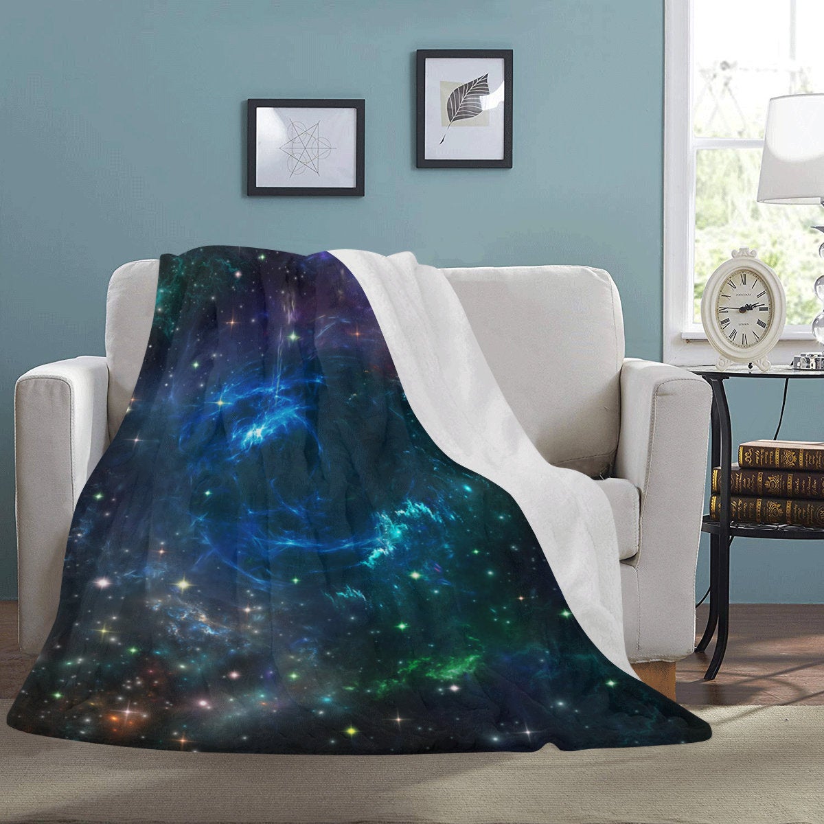 Galaxy Space Nebula CLH121039F Sherpa Fleece Blanket