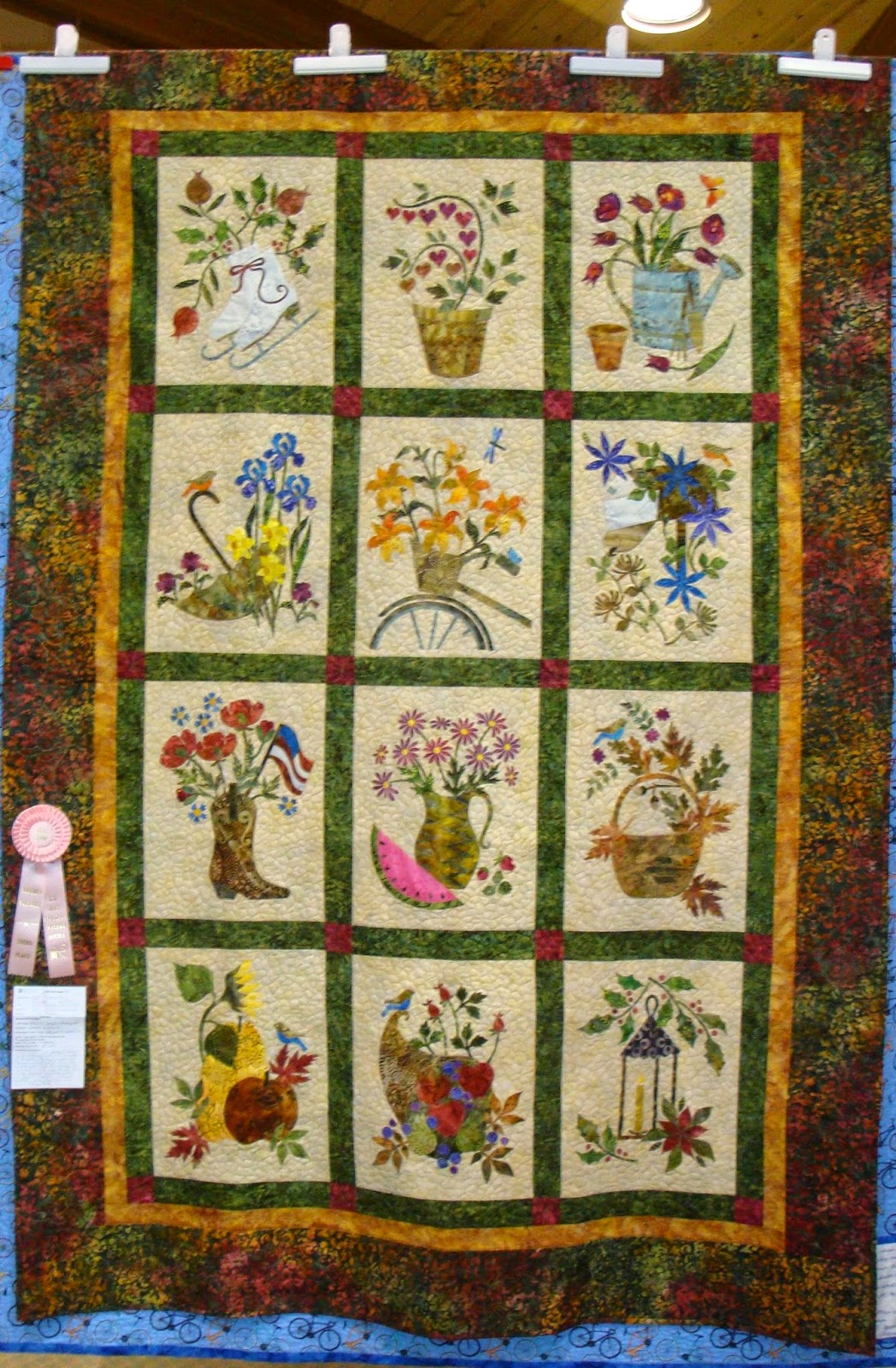 Garden CLA2011532Q Quilt Blanket