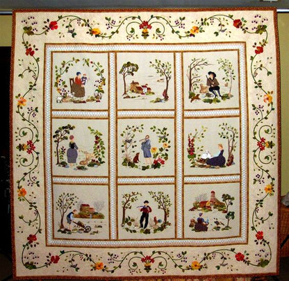 Gardening CLA0710426Q Quilt Blanket