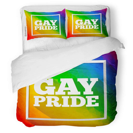 Gay Pride Rainbow CLM0510123B Bedding Sets