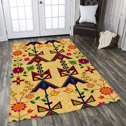 Geometric Floral Spring QN220839M Rug