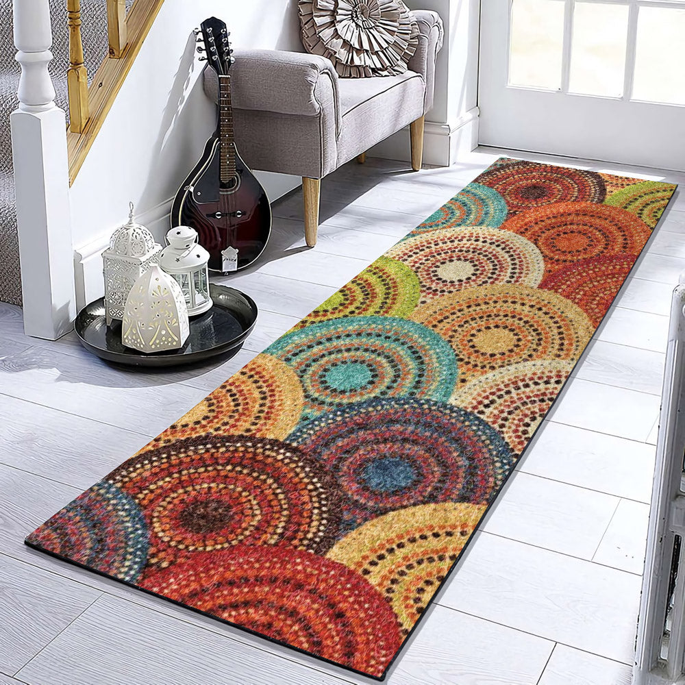 Geometric HN041032RU Runner Rug