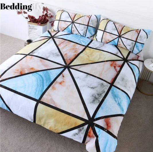 Geometric Printed CLH1510102B Bedding Sets
