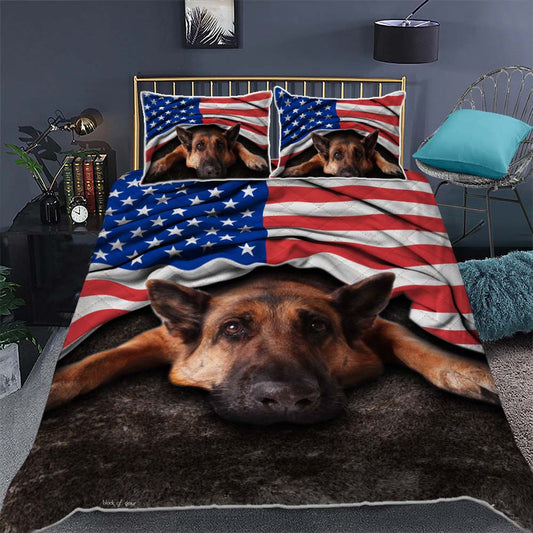 German Shepherd Quilt Bedding Set CLH0909003