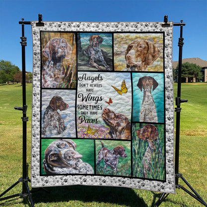 German Shorthaired Pointer YH2510181 Quilt Blanket