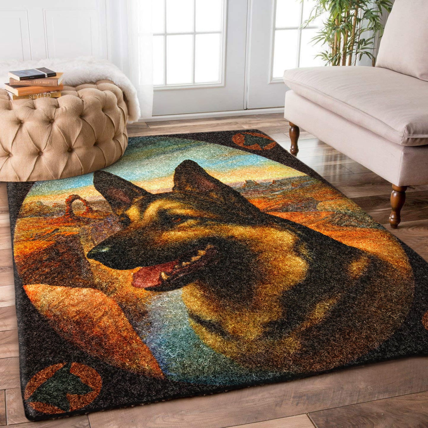 German Shepherd BT1909081R Rug