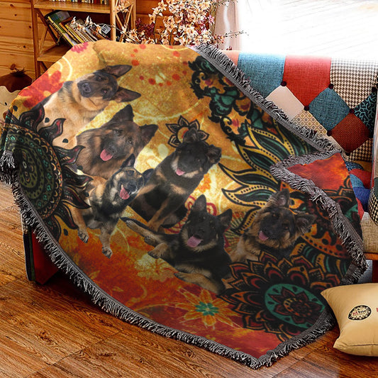 German Shepherd CG0310089S Throw Blankets For Sofa