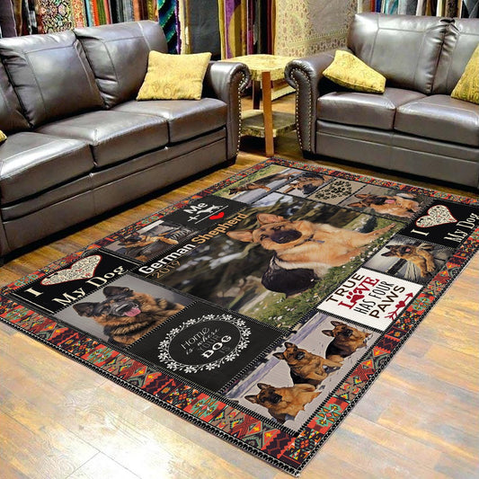 German Shepherd CL08100124MDR Rug