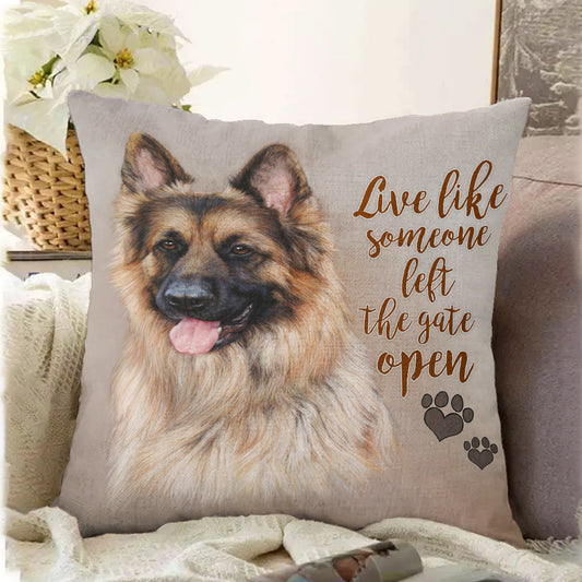 German Shepherd Dog CL15100066MDP Throw Pillow Covers