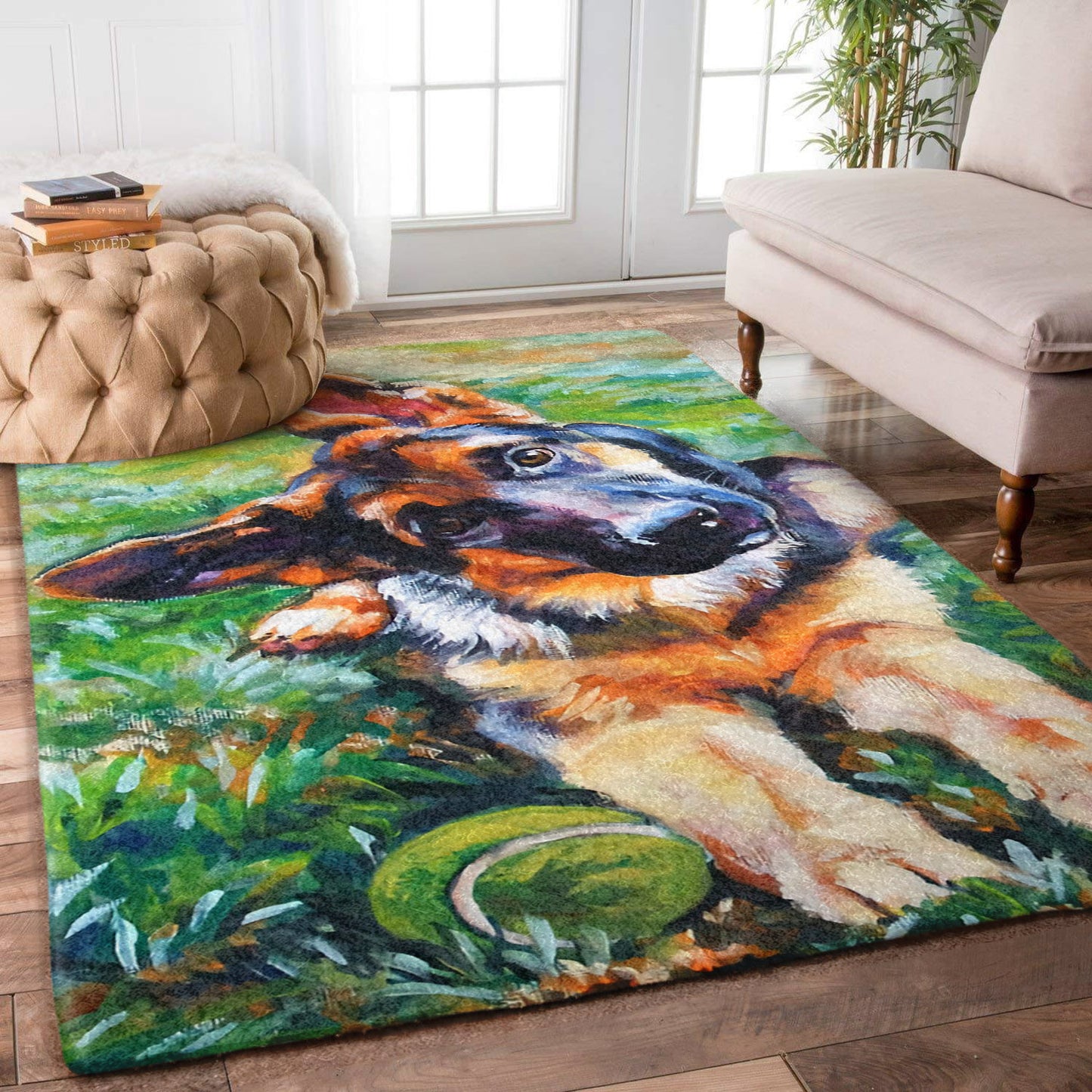 German Shepherd TT1709059M Rug
