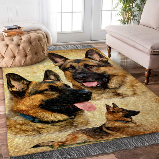 German Shepherd TT1709060F Decorative Floor-cloth