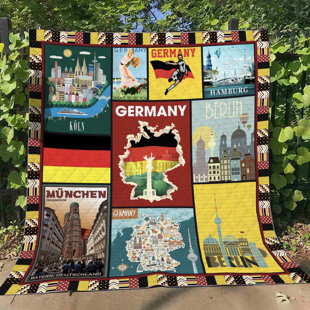 Germany LI060707A Quilt Blanket