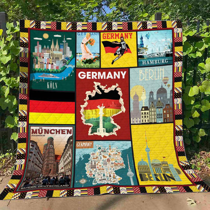 Germany LI060707A Quilt Blanket