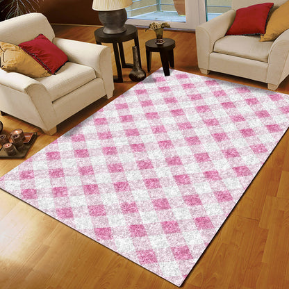 Gingham Pink CLA15100311R Rug