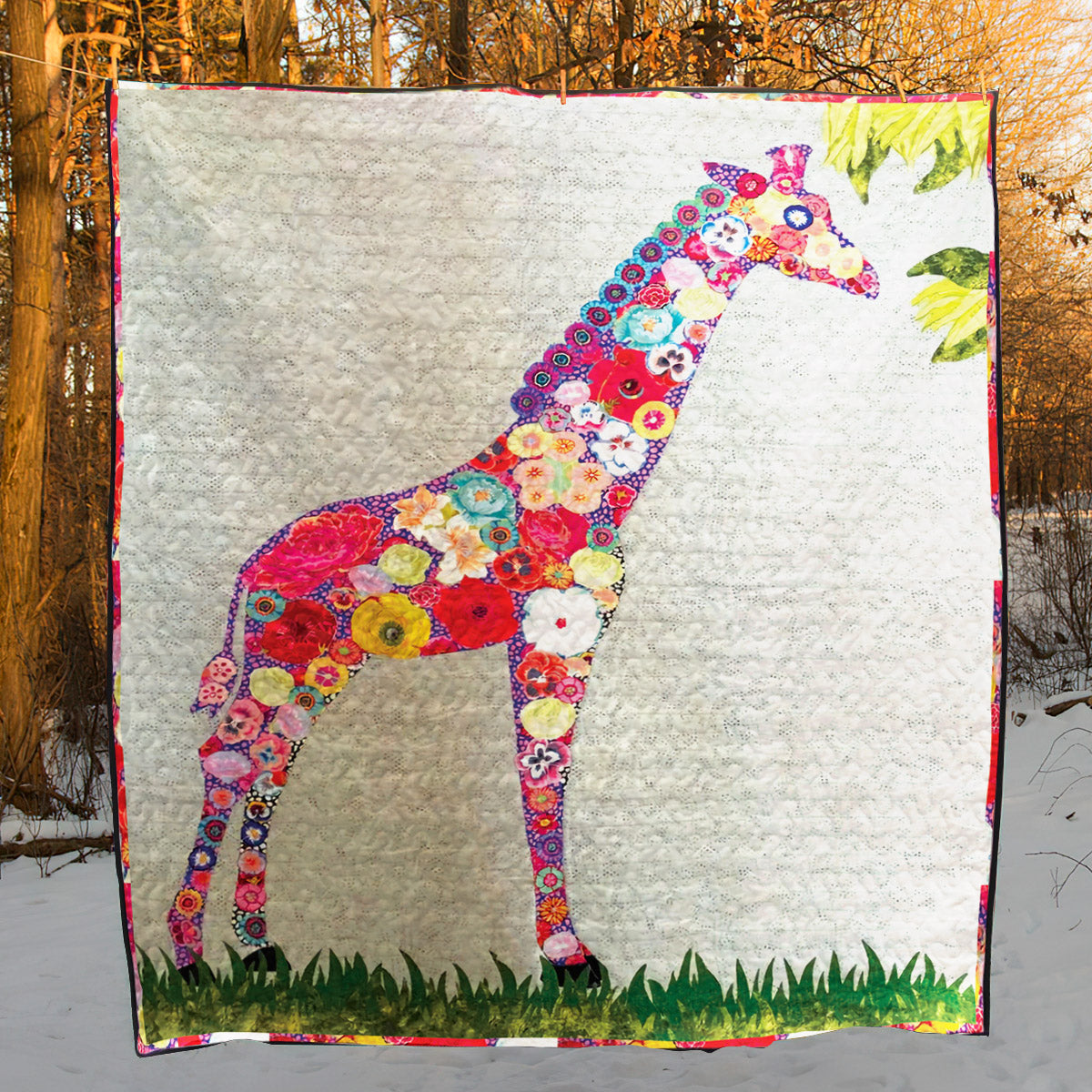 Giraffe CLA200656 Quilt Blanket