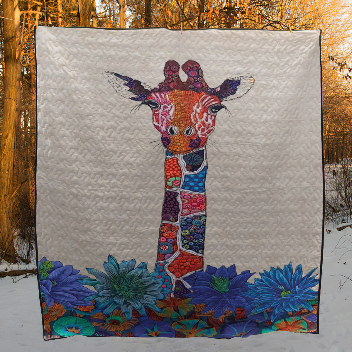 Giraffe CLA2810283Q Quilt Blanket