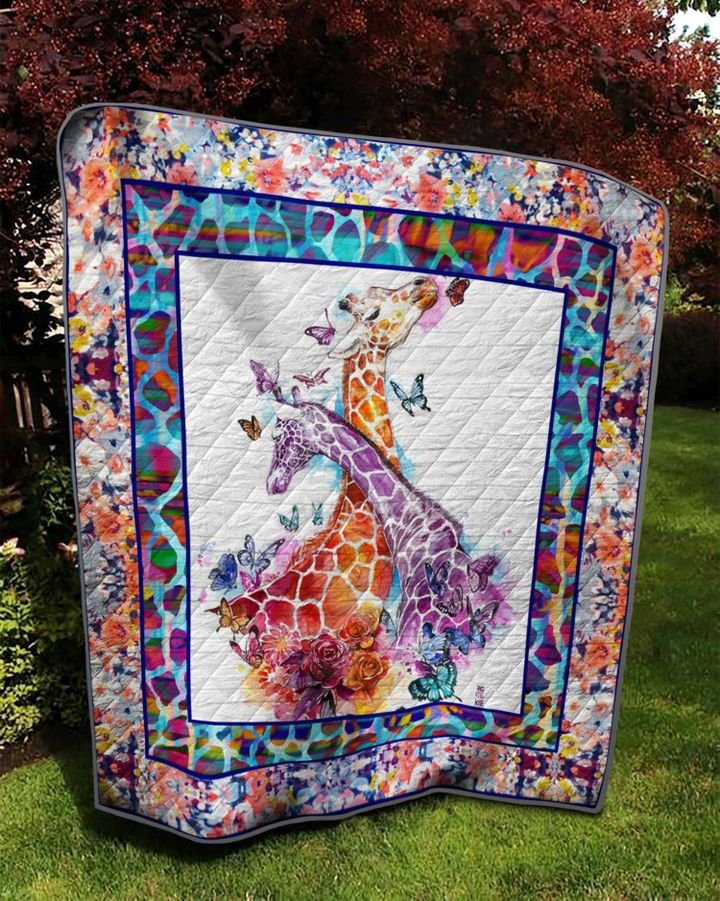 Giraffe TD10110961 Quilt Blanket