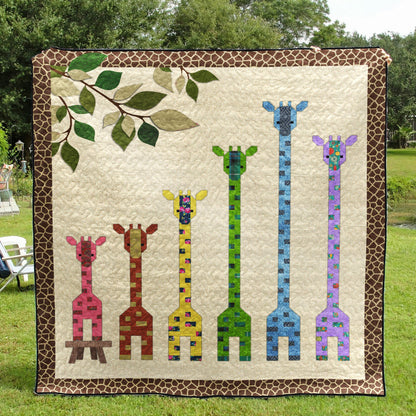 Giraffe TL280616 Quilt Blanket