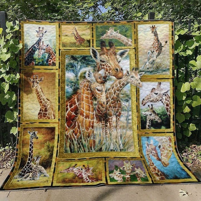 Giraffe TN080711 Quilt Blanket