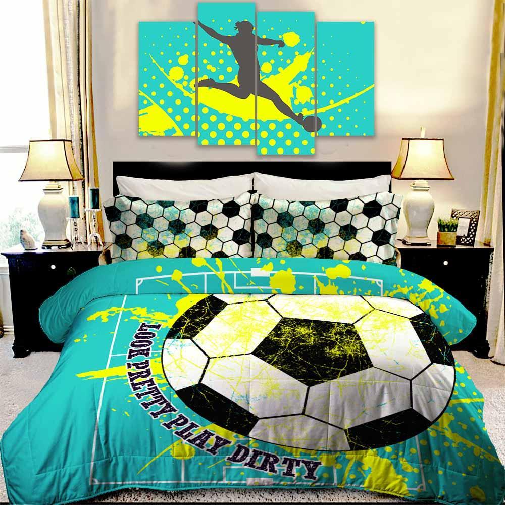 Girls Soccer CLP2709063T Bedding Sets
