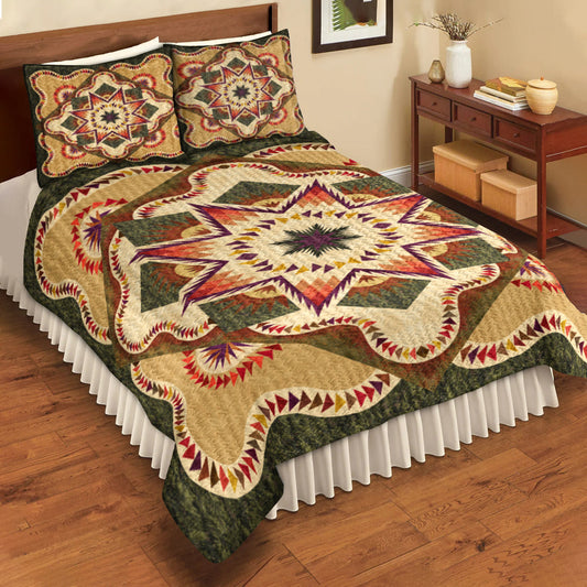 Glacier Star Quilt Bedding Set MT310501ABS