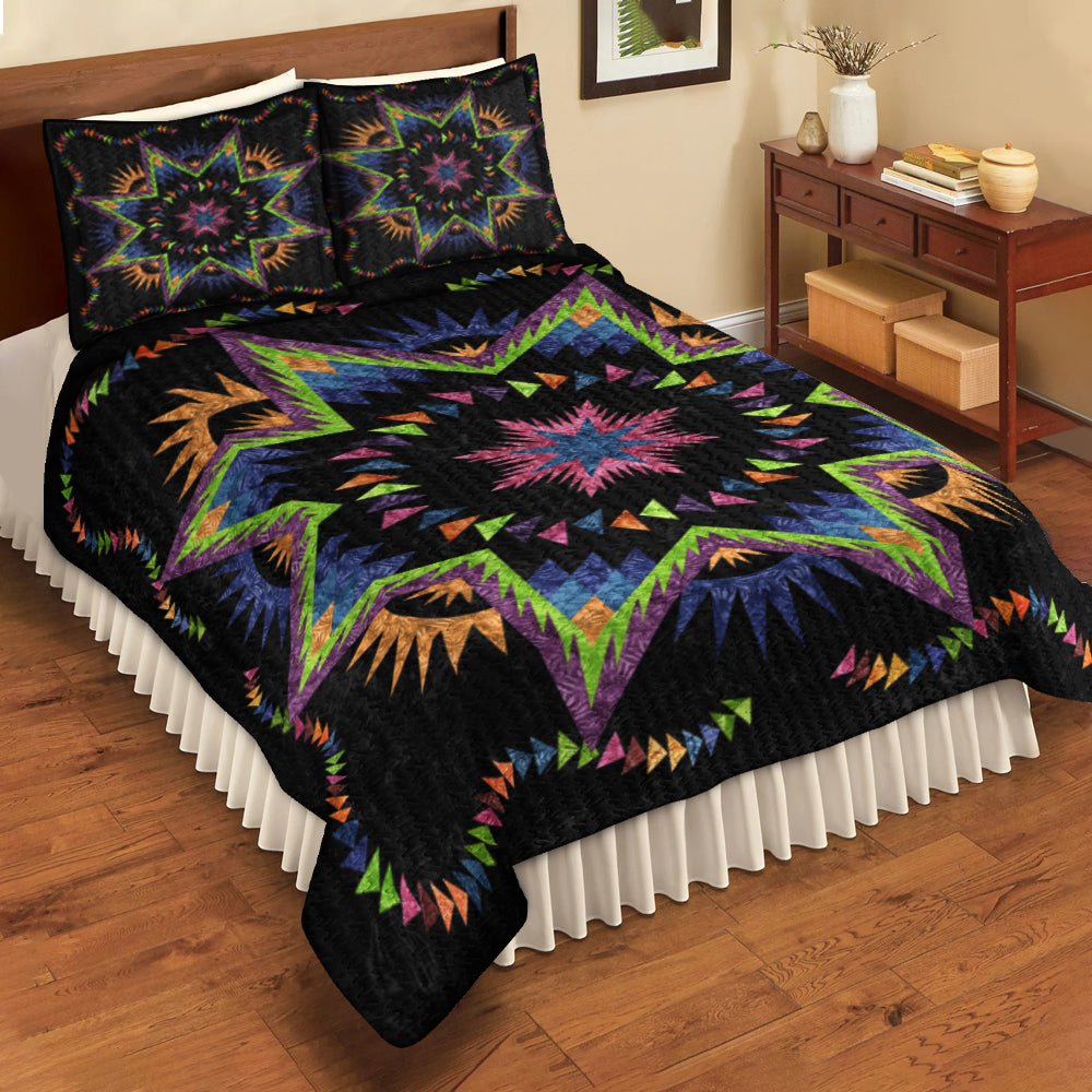 Glacier Star Quilt Bedding Set MT310503ABS