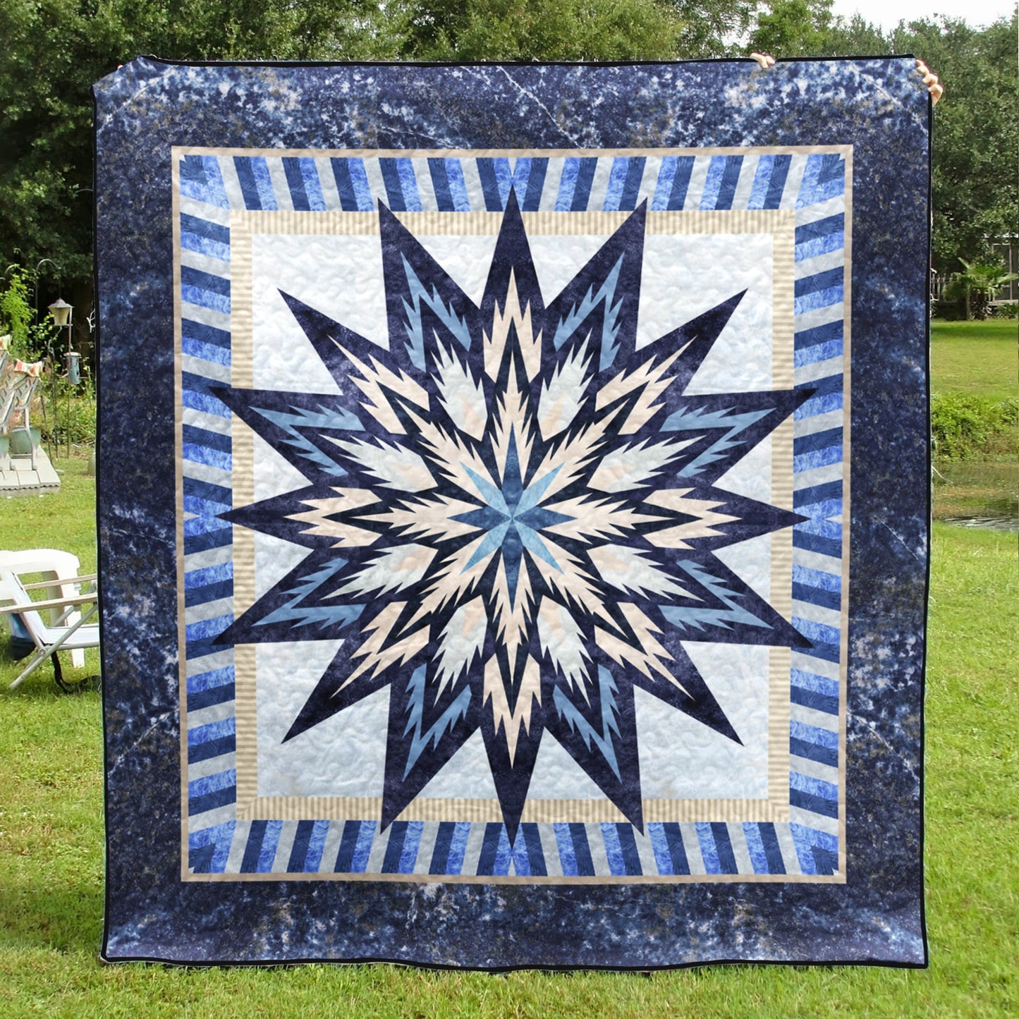 Glacier Star Quilt Blanket MT310502A