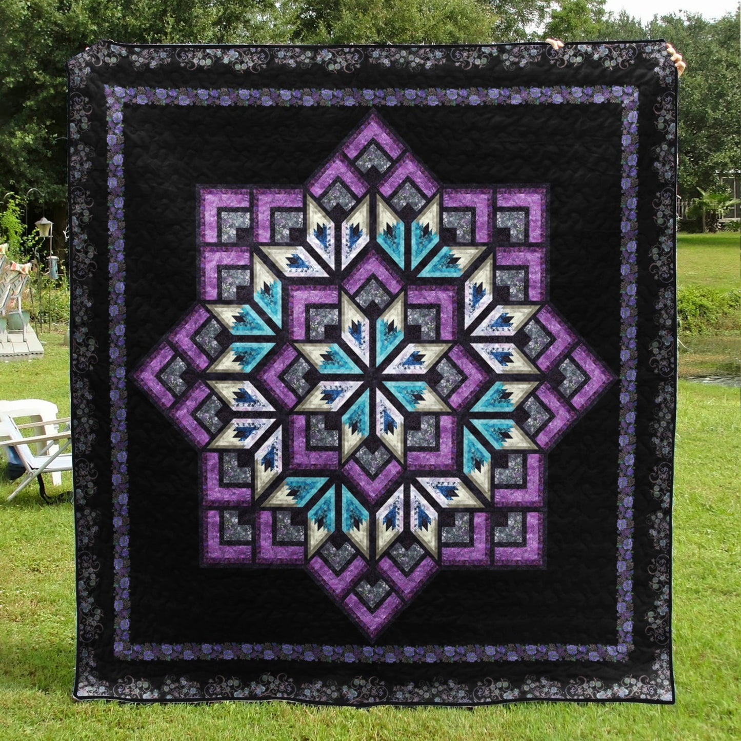 Glacier Star Quilt Blanket MT250211A