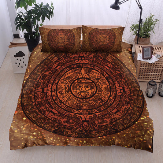 Glowing Aztec Calendar VD28100112B Bedding Sets