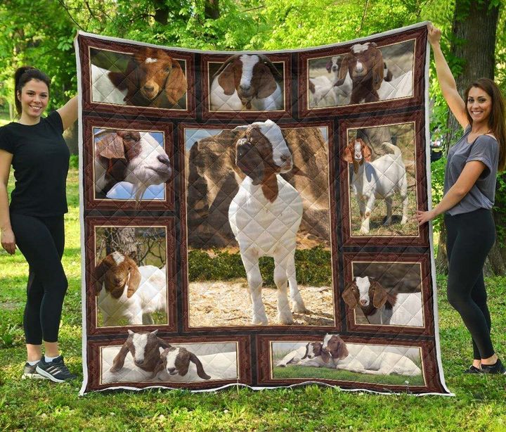 Goat Dont Leave Me CLA31100600Q Quilt Blanket