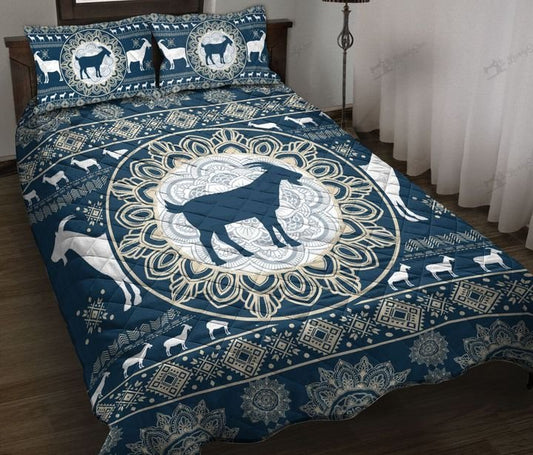 Goat Quilt Bedding Set CLH1409004