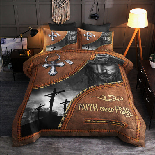 God Faith Over Fear Bedding Sets TL030605BS