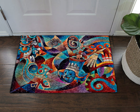 God Of Rain Tlaloc DD14100116D Non-slip Door mats