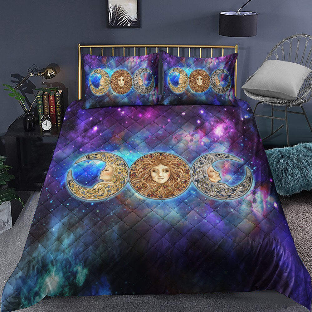 Goddess Wicca Quilt Bedding Set TL230905