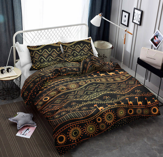 Gold African Design CLA19100735B Bedding Sets
