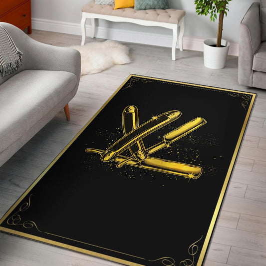Gold Razor Barber CL11100029MDR Rug