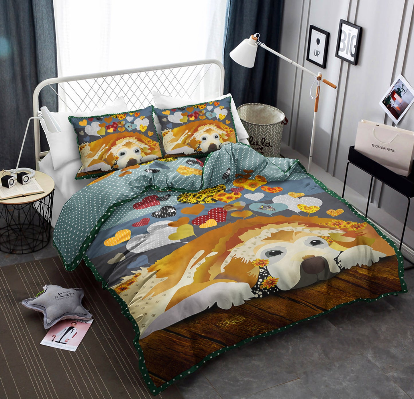 Golden Retriever HM050823B Bedding Sets