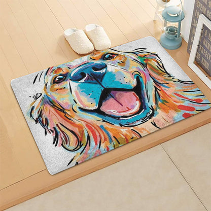 Golden Retriever CL270833MDD Non-slip Door mats