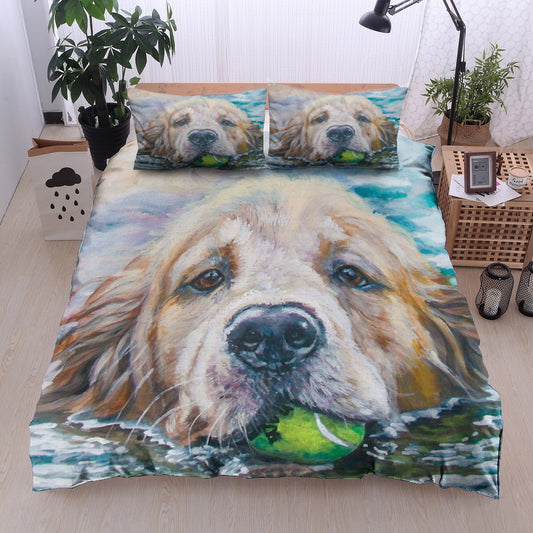 Golden Retriever DD1909063B Bedding Sets