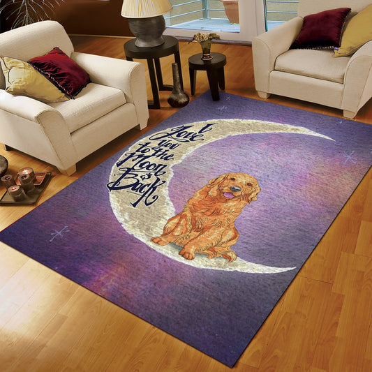 Golden Retriever Love CLM1110174M Rug