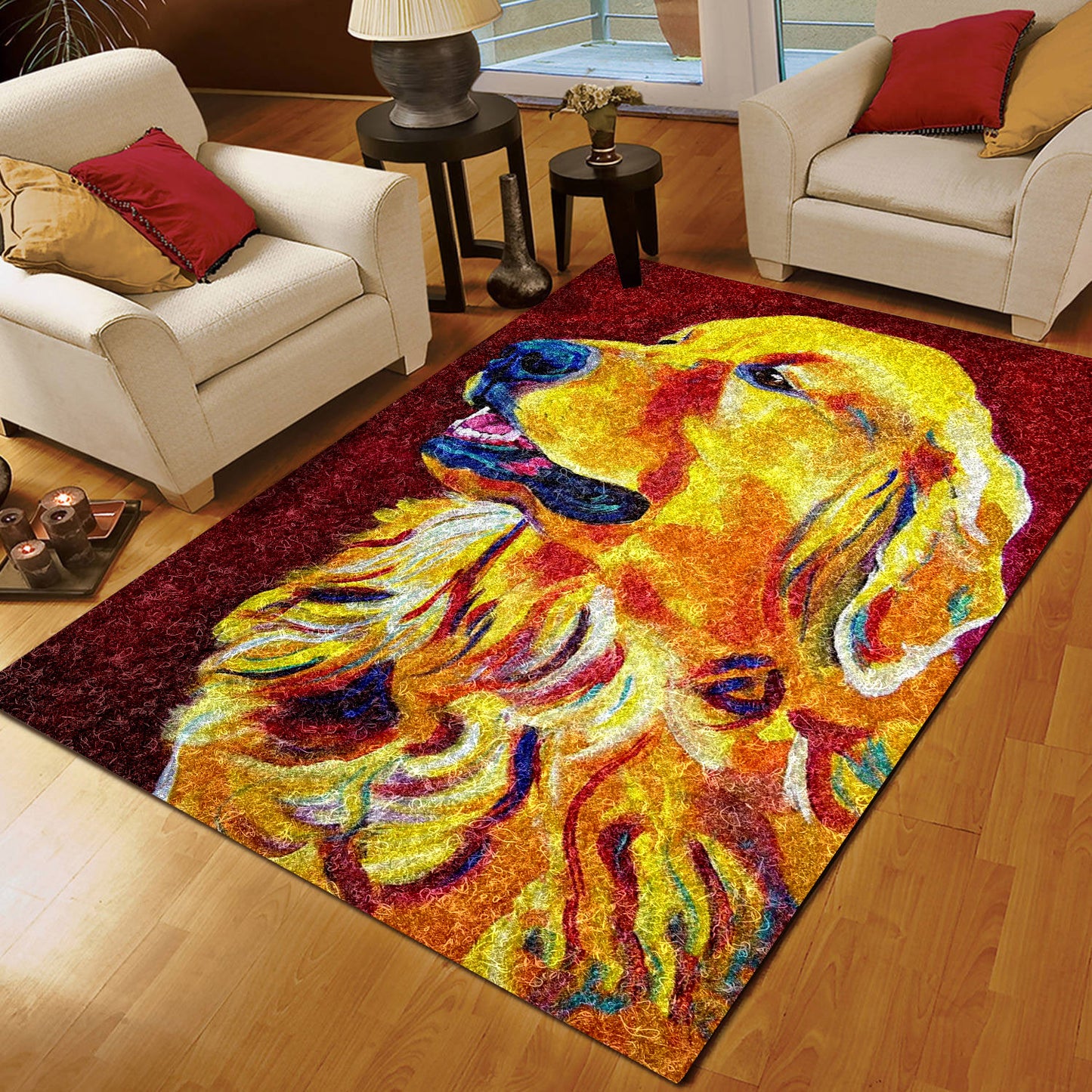 Golden Retriever TT0809074M Rug