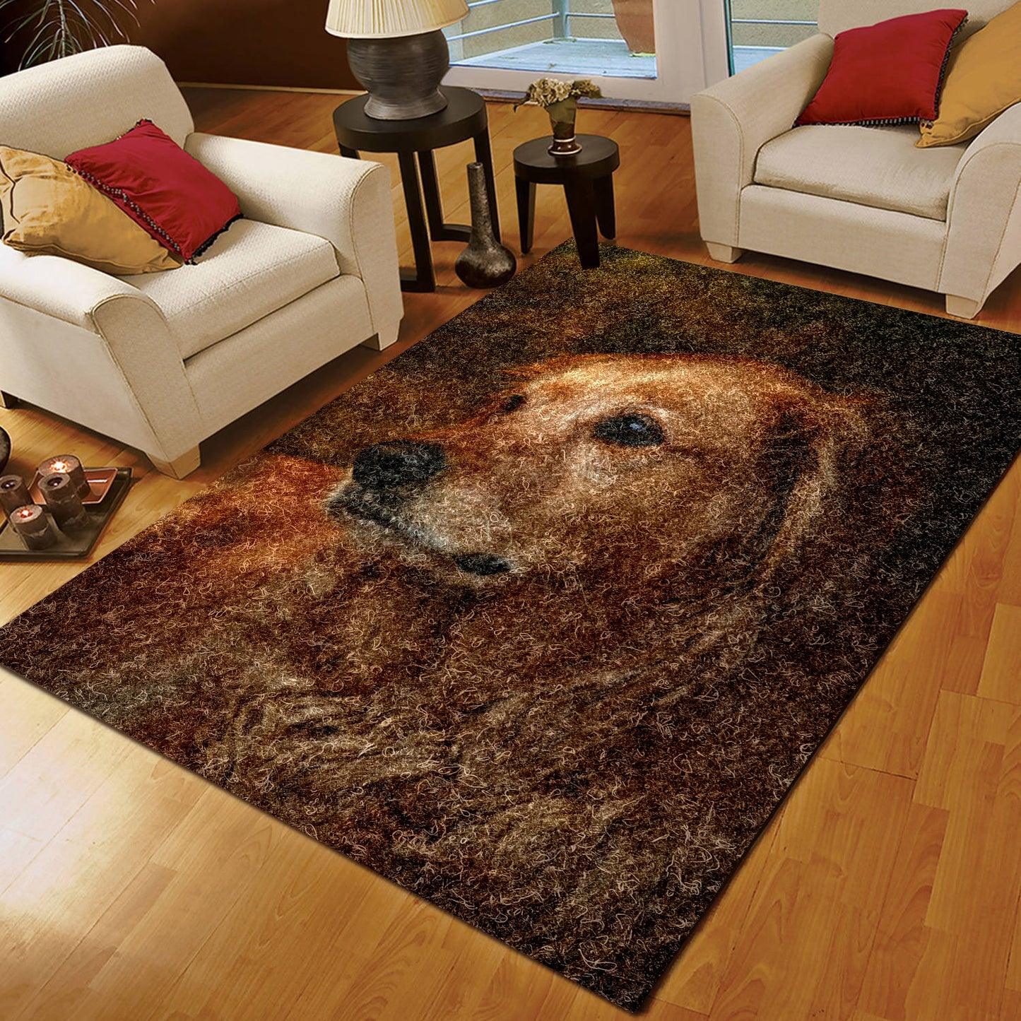 Golden Retriever TT0809077M Rug