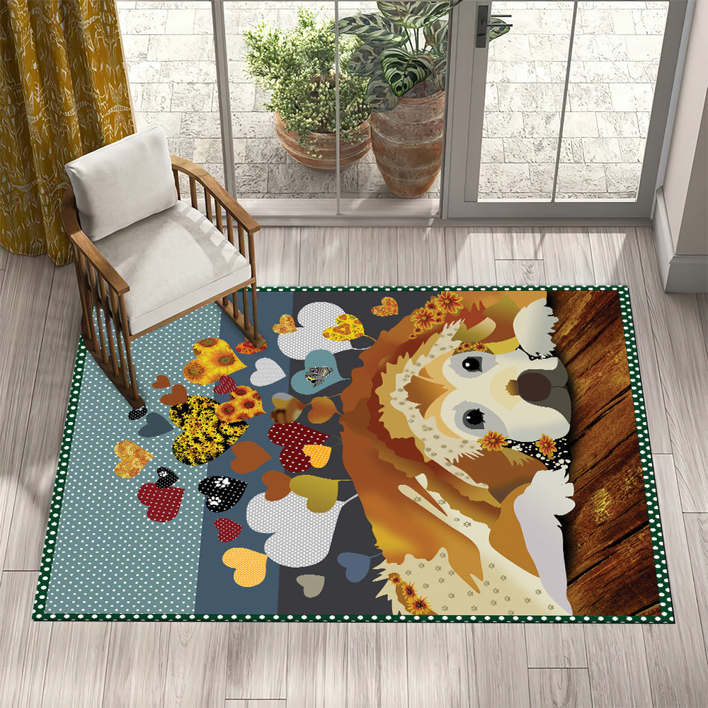 Golden retriever HM2907050 Rug