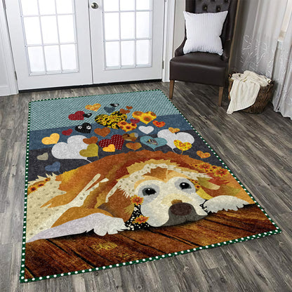 Golden retriever HM2907050 Rug