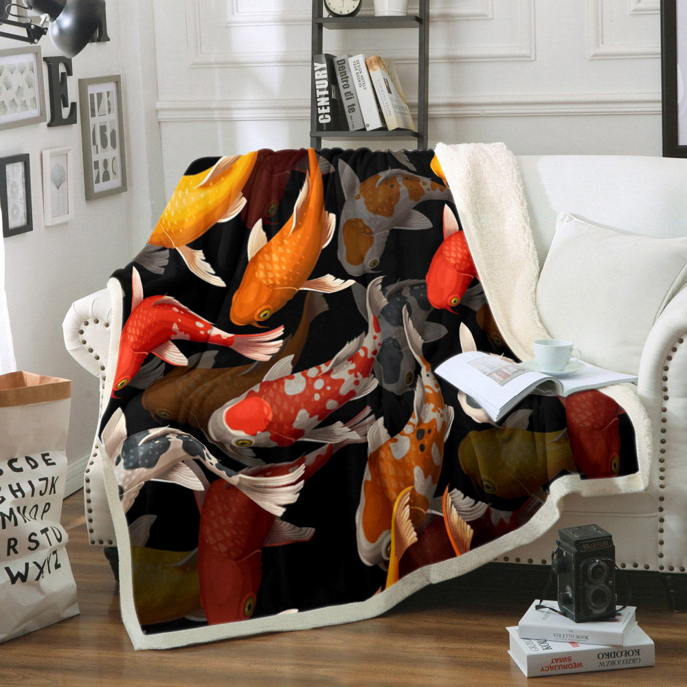 Goldfish TT220819TT Sherpa Fleece Blanket