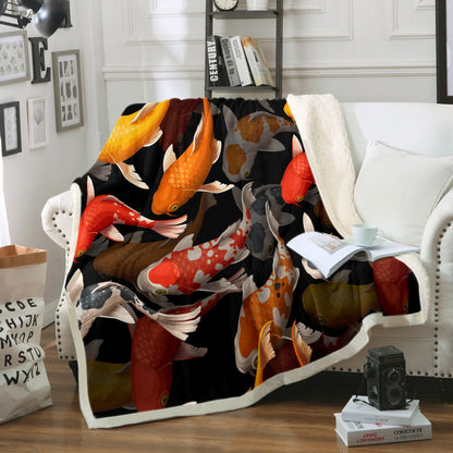 Goldfish TT220819TT Sherpa Fleece Blanket