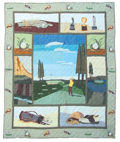 Golf Champion CLT0211123H Quilt Blanket